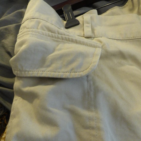 YSL RIVE GAUCHE - Flap pockets cream pants - W36/L42 - Picture 7 of 12